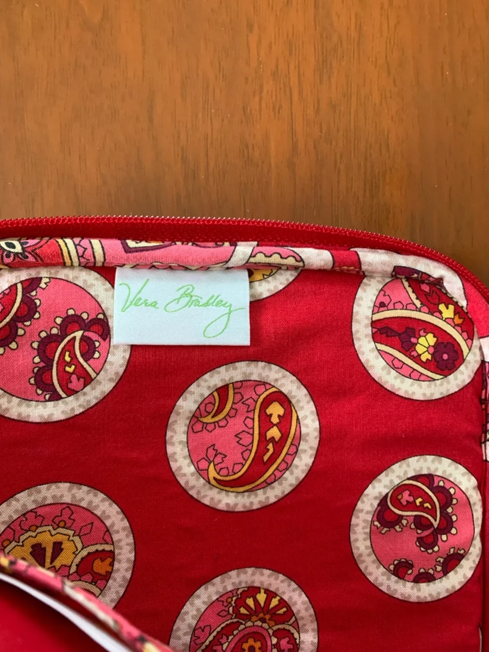Vera Bradley Red, Pink and White IPad Case